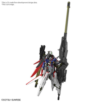 GUNDAM - HG 1/144 - Destiny Gundam Spec II & Zeus silhouette
