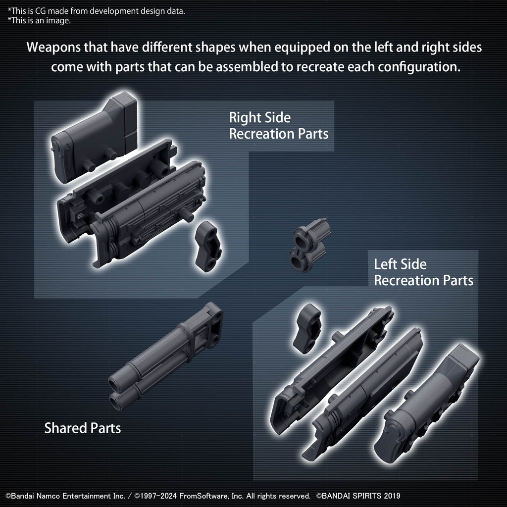 ARMORED CORE VI - 30MM - Option Parts Set Weapon Set 02