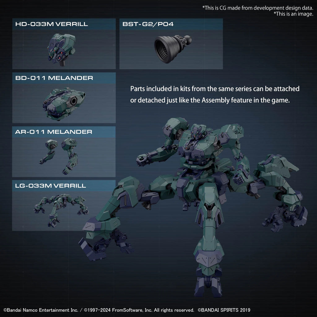 ARMORED CORE VI - 30MM - BD-011 Melander Liger Tail