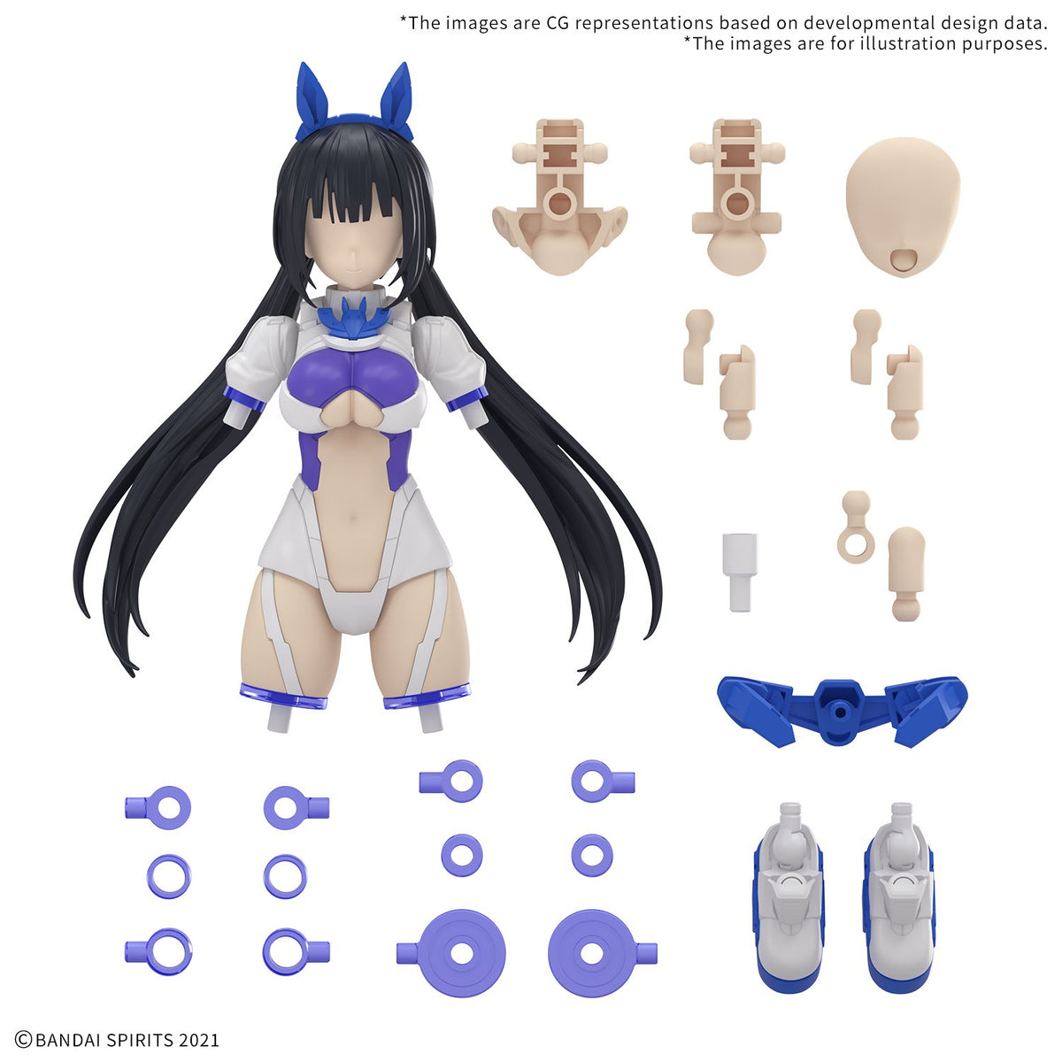 30MS - Option parts set 21 (Sprint costume) (Color B) 