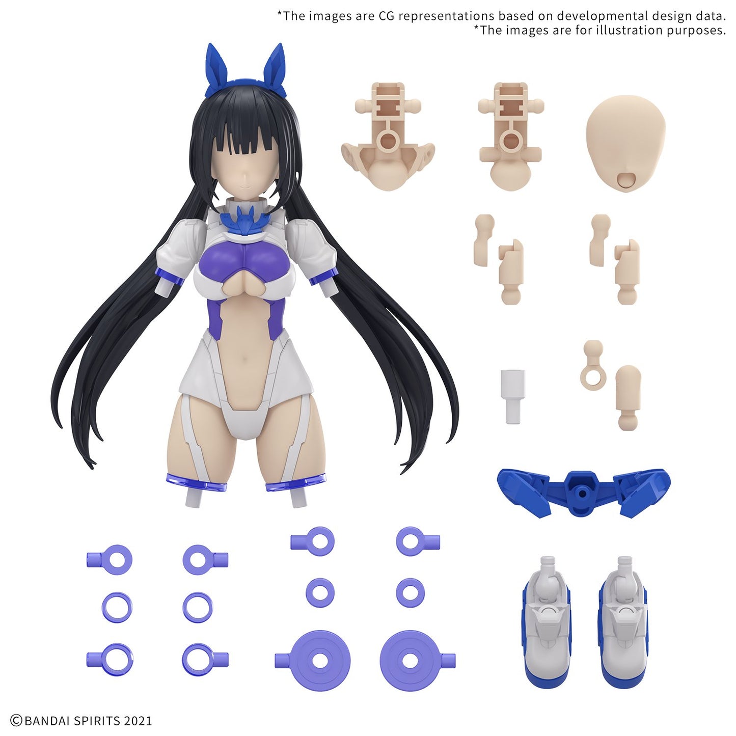 30MS - Option parts set 21 (Sprint costume) (Color B) 