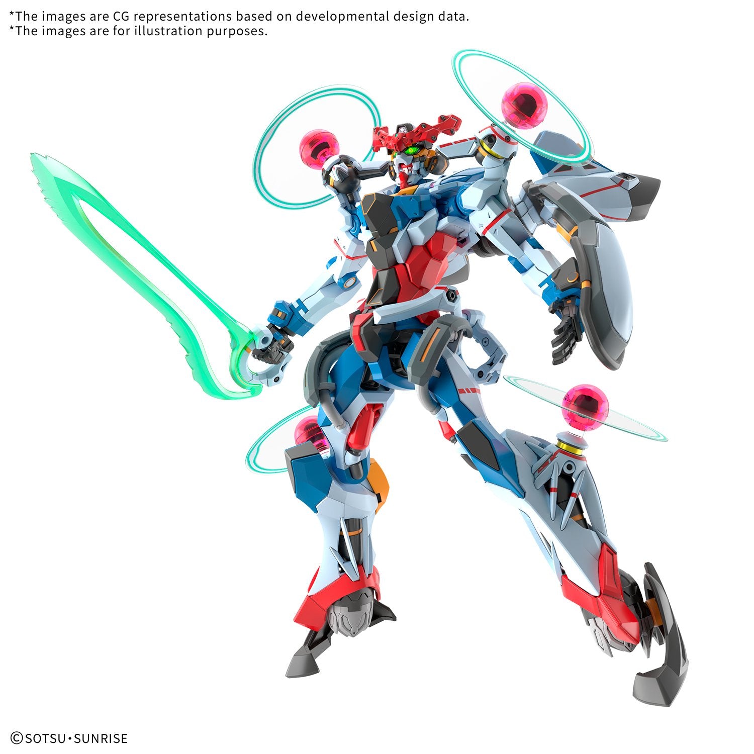 HG 1/144 - GQuuuuuuX (Endymion Unit Awakened) - image 1
