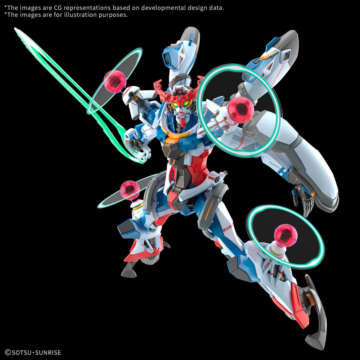 HG 1/144 - GQuuuuuuX (Endymion Unit Awakened) - image 3