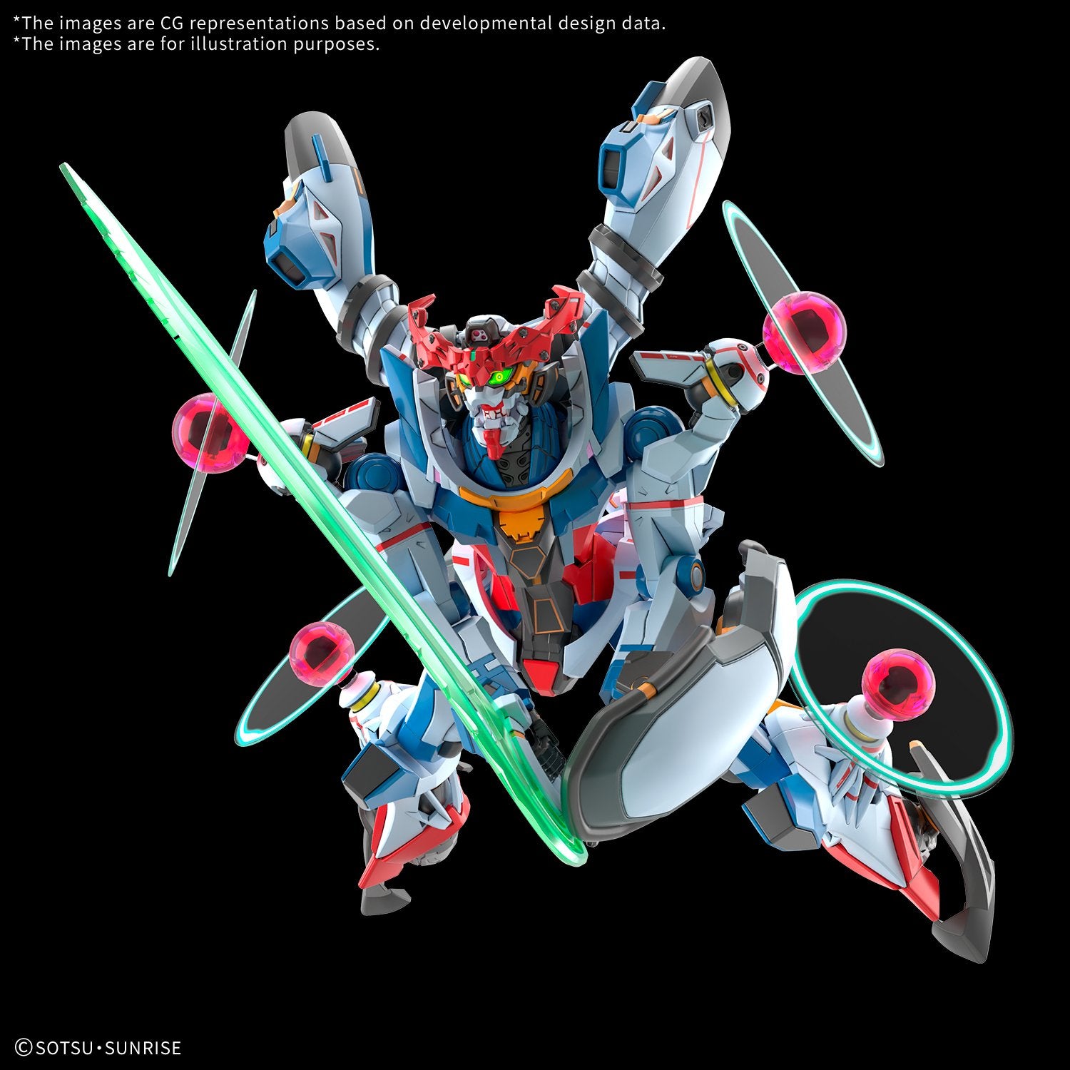 HG 1/144 - GQuuuuuuX (Endymion Unit Awakened) - image 4