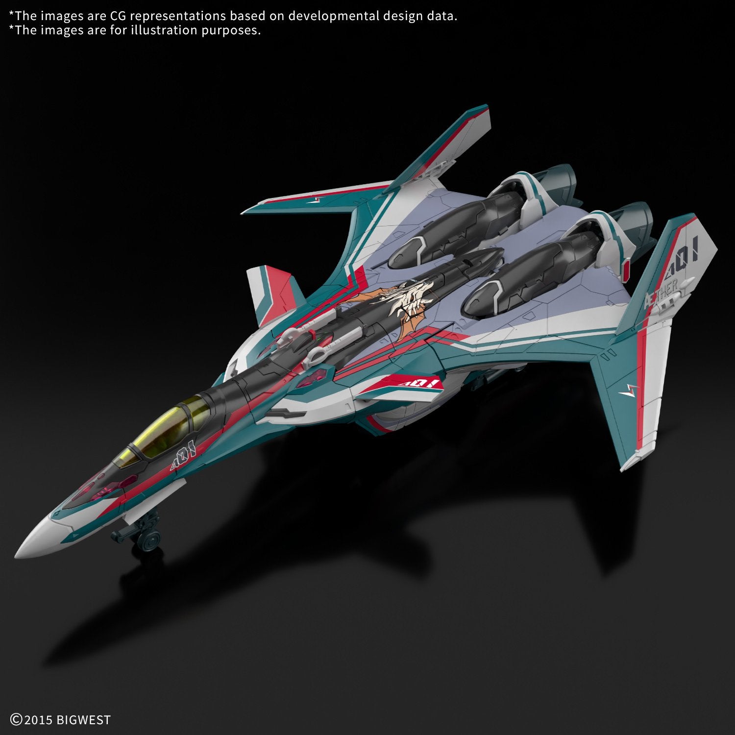MACROSS - HG 1/100 VF-31S Siegfried (Arad Molders Use) - image 4