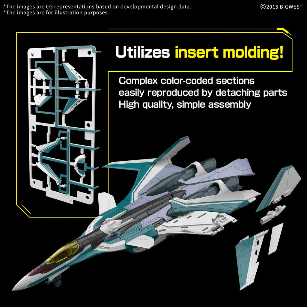 MACROSS - HG 1/100 VF-31S Siegfried (Arad Molders Use) Deluxe Set - image 5