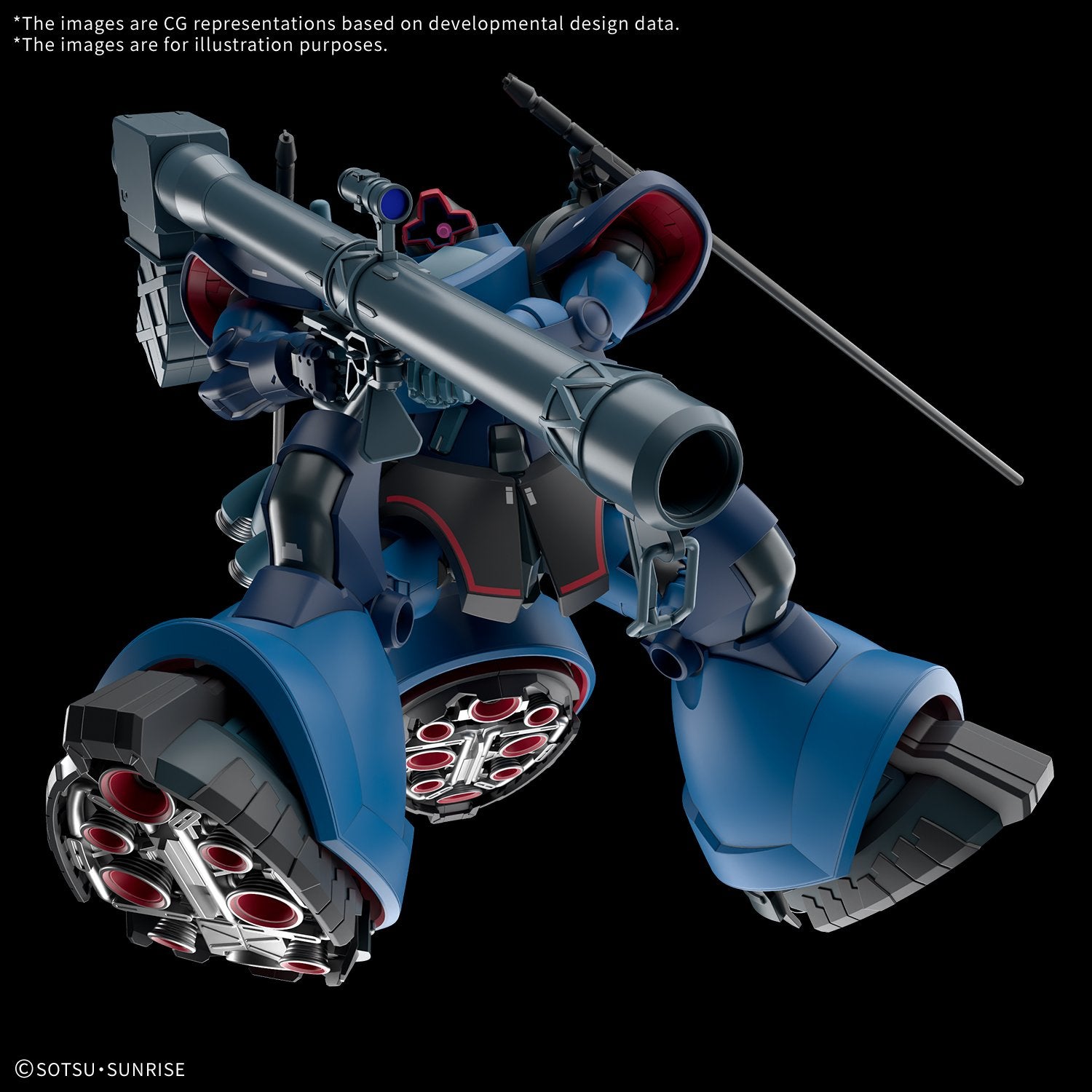 HG 1/144 - Challia's Rick Dom (GQ) - image 4