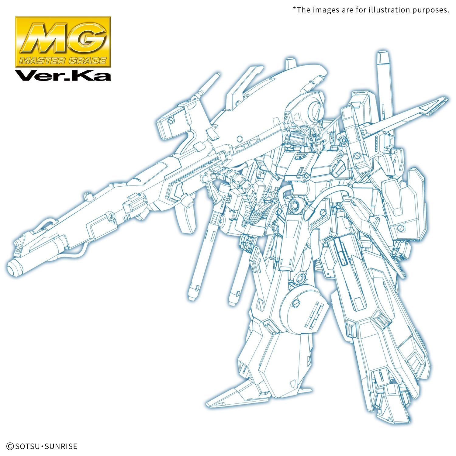 GUNDAM - MG 1/100 - Full Armor ZZ Gundam Ver. Ka - image 1