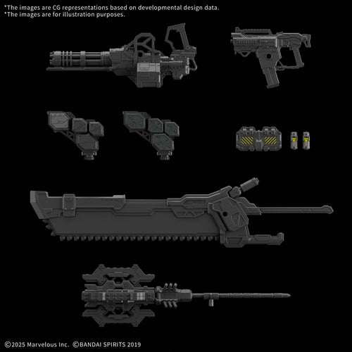 30MM - DAEMON X MACHINA Parts Set TS Weapon Set 1 - image 2