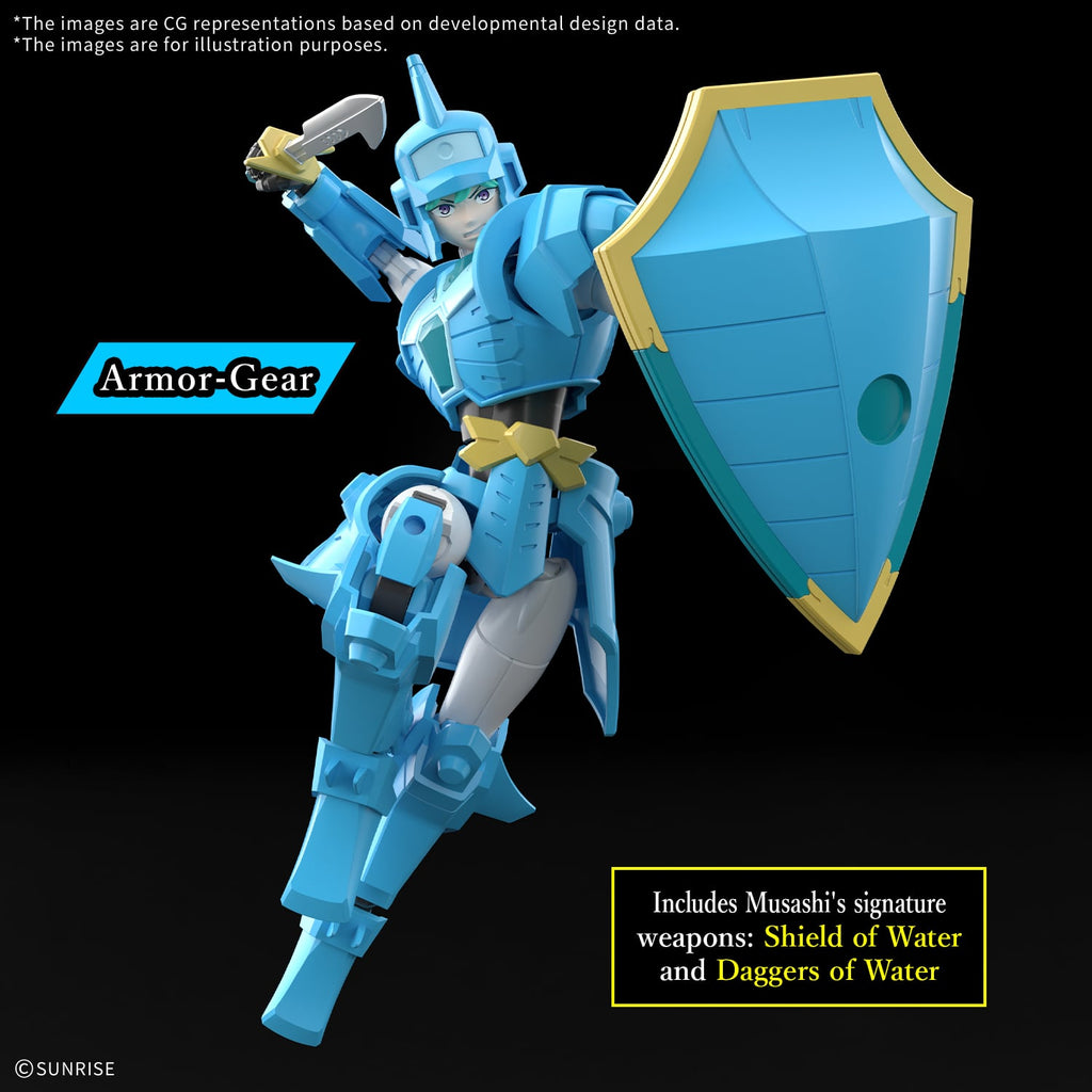 30MF Yoroi-Shinden Samurai Troopers - Musashi of the Water - image 3