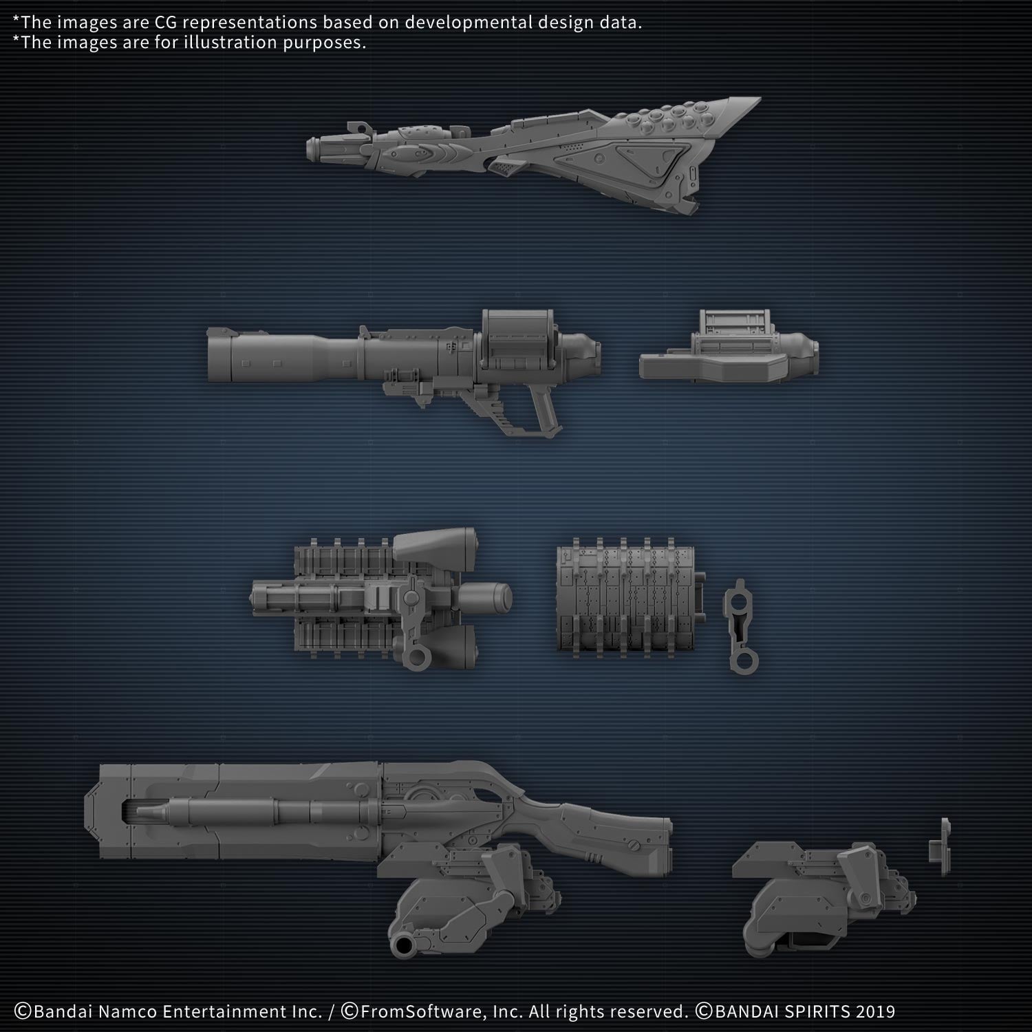 ARMORED CORE VI - Option Parts Set Weapon Set 09