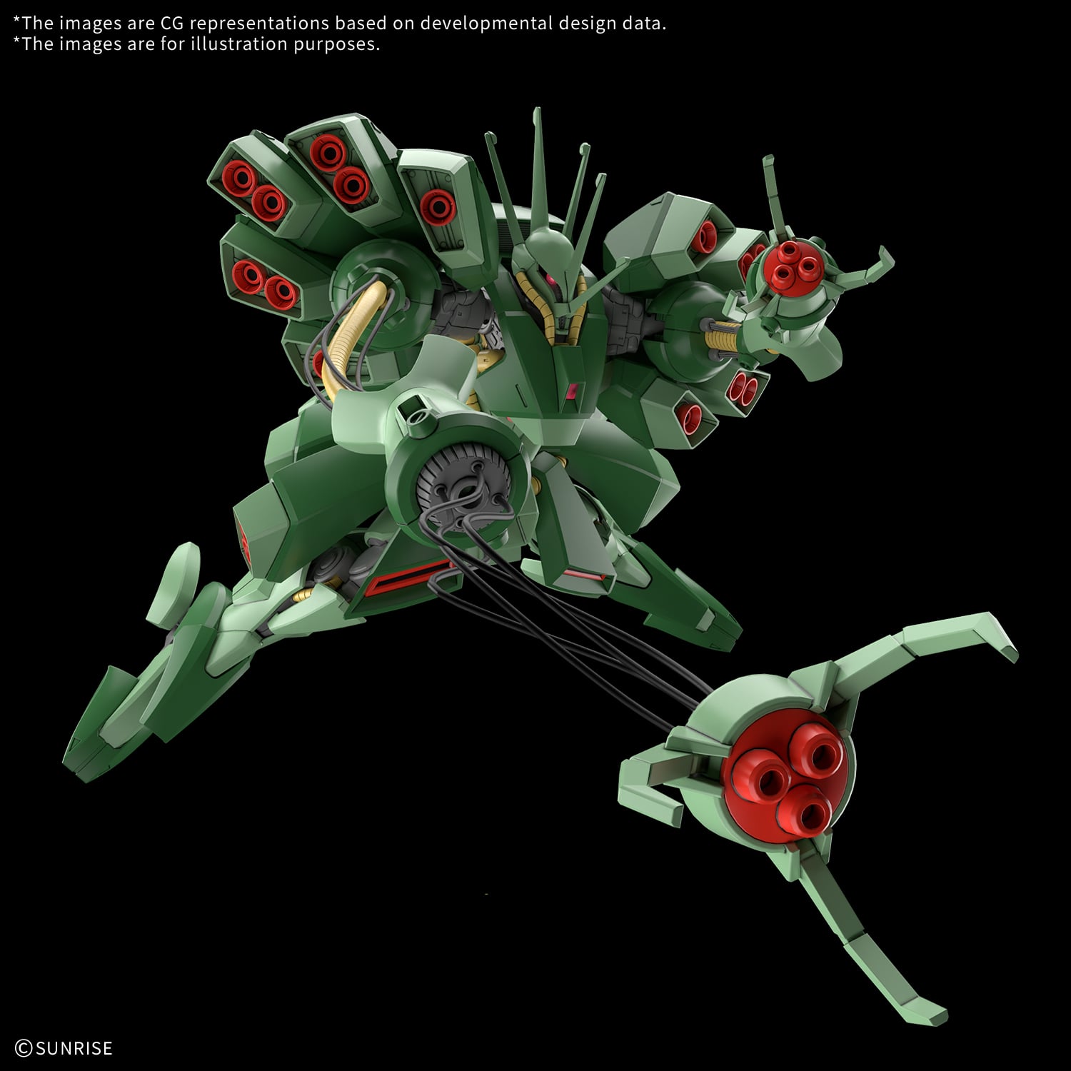 HG 1/144 AMX-103 Hamma-Hamma - attack 2