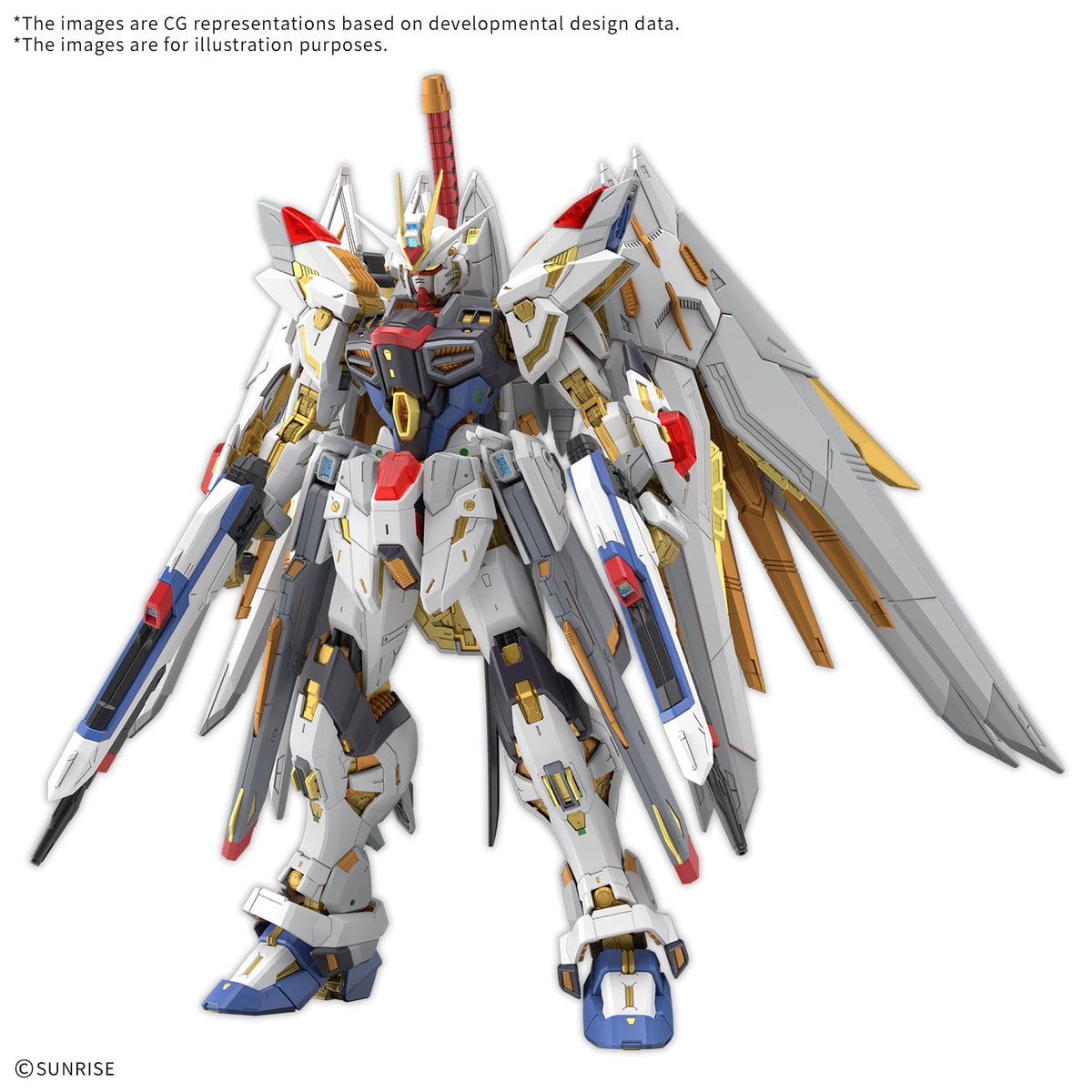 MGEX 1/100 - Mighty Strike Freedom Gundam - front