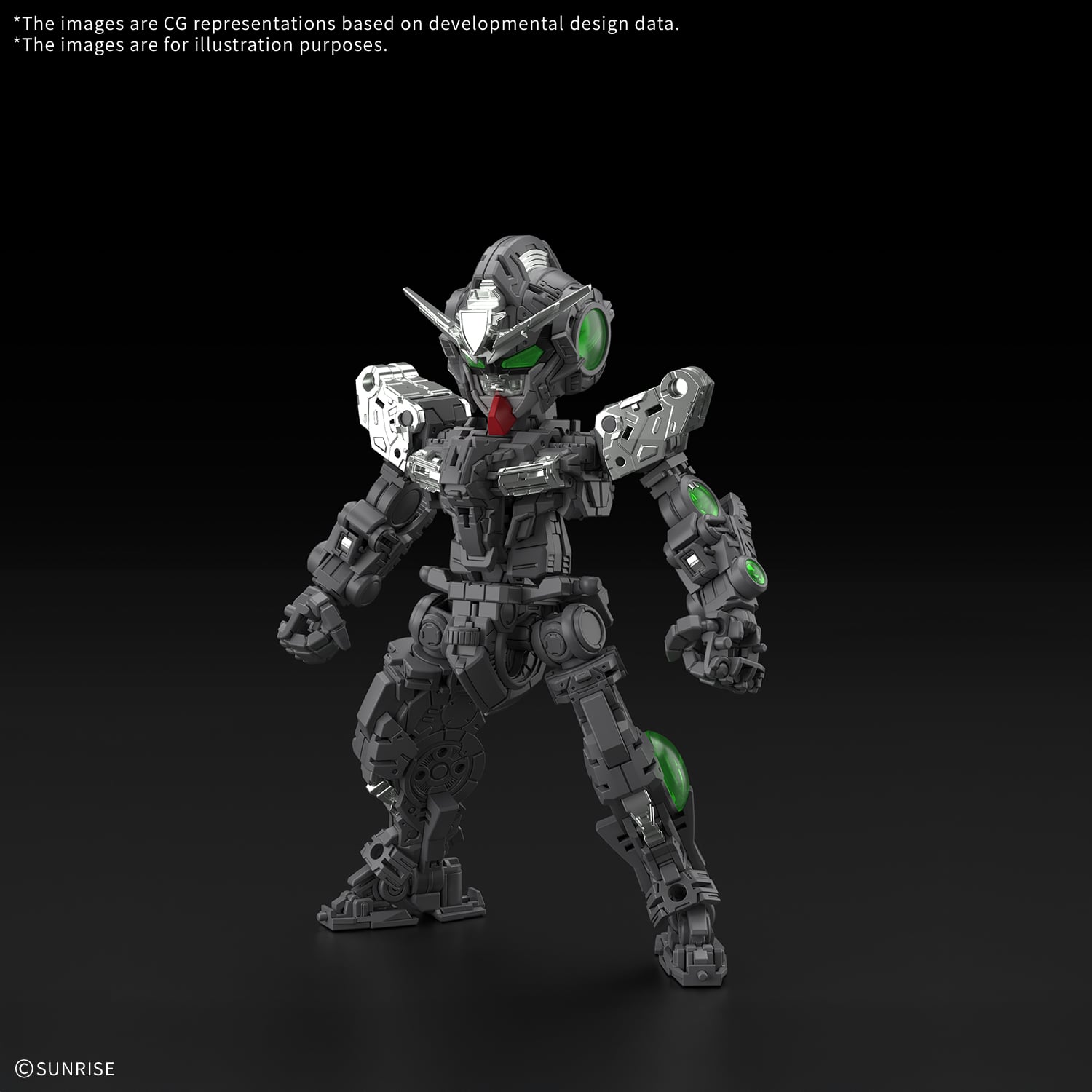 MGSD - 00 Raiser Gundam - frame