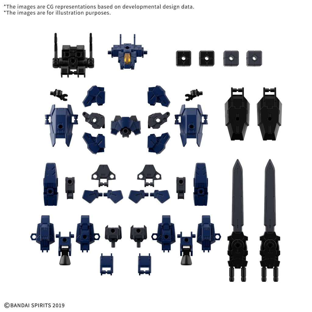 30MM - 1/144 Option Part Set 25 (Full Armor Unit 3/Multi-Joint) 1