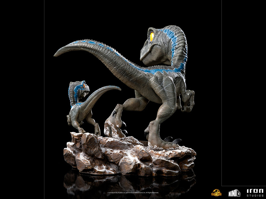 JURASSIC PARK - Blue et Beta - Figurine Mini Co