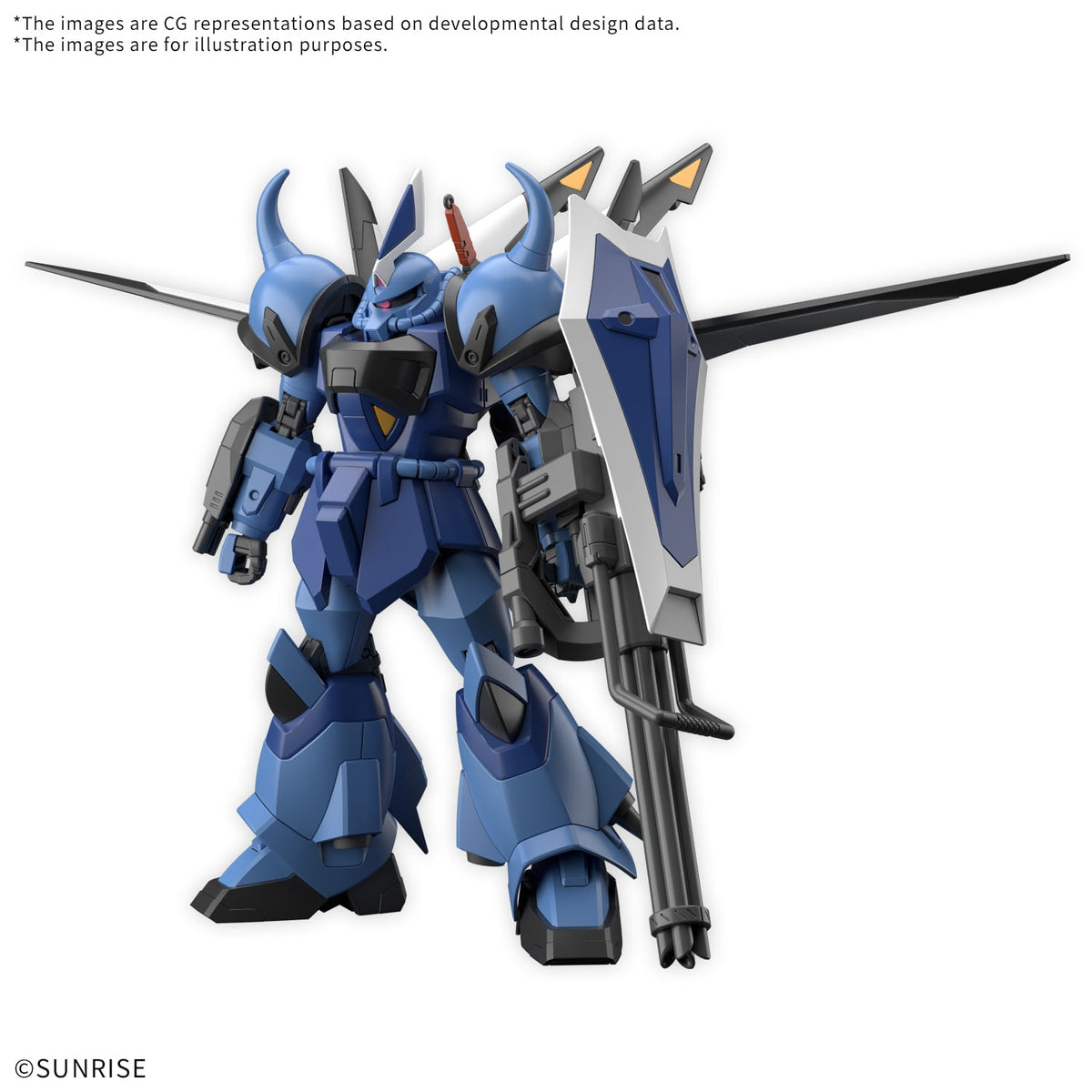 HG 1/144 Gouf Ignited Custom Freedom Zero Ver. front