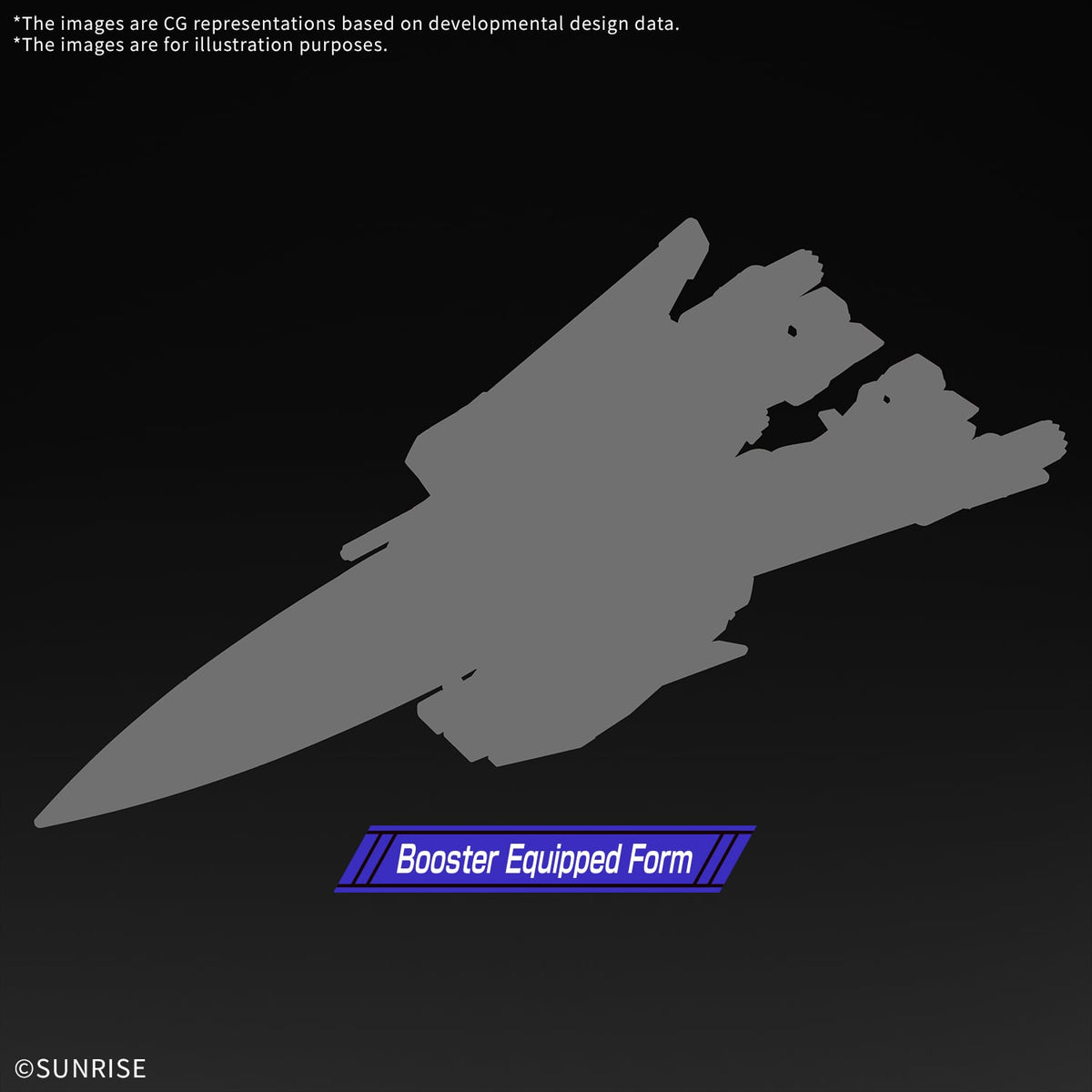 HG 1/144 Infinite Justice Gundam & Booster Unit (Tentative) Freedom Zero Ver.Booster Equipped Form