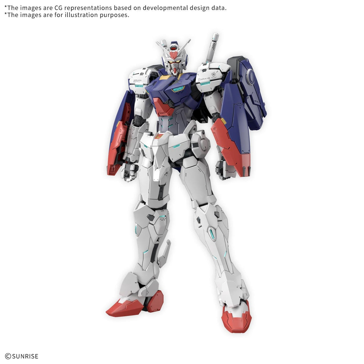 HG 1/144 XARX-0 Gundam ZERO front