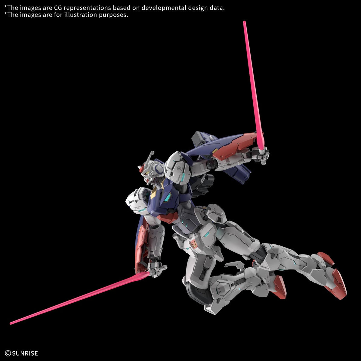 HG 1/144 XARX-0 Gundam ZERO fight mode