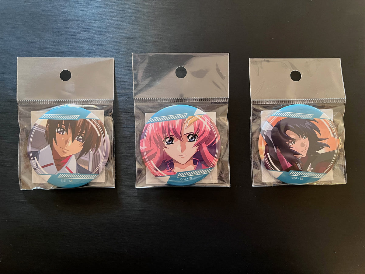 Badges Métal Ronds - Gundam Seed Destiny au choix