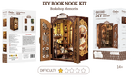 BOOK NOOK KIT - DIY - Librairie des Mémoires - 127pc + Eclairage LED - Image 2