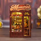 BOOK NOOK KIT - DIY - Libraire Musicale Memories - 136pc + Eclairage LED - Image 3