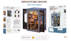 MINIATURE HOUSE - DIY - Agence de Voyages de l'Âme - 97pc + Eclairage LED - Image 2