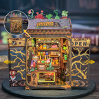 MINIATURE HOUSE - DIY - Magasin de Plantes Féériques - 146pc + Eclairage LED - Image 1