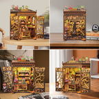 MINIATURE HOUSE - DIY - Magasin de Plantes Féériques - 146pc + Eclairage LED - Image 6
