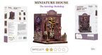 MINIATURE HOUSE - DIY - Librairie Astrologie - 155pc + Eclairage LED - Image 2
