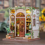 MINIATURE HOUSE - DIY - Librairie Vie Verte - 196pc + Eclairage LED - Image 3