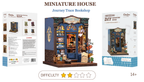 MINIATURE HOUSE - DIY - Librairie de Voyage - 241 pc + Eclairage LED - Image 2