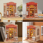 MINIATURE HOUSE - DIY - La Librairie Drama - 253pc + Eclairage LED - Image 5