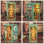BOOK NOOK KIT - DIY - La Librairie Panda - 244pc + Eclairage LED - Image 4