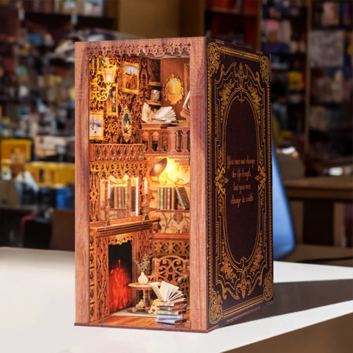 BOOK NOOK KIT - DIY - The Eternal Bookstore - 172pc + LED Lighting