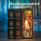 BOOK NOOK KIT - DIY - La Grâce de la Forêt - 89pc + Eclairage LED - Image 6