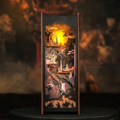 BOOK NOOK KIT - DIY - La Légende de Wukong - 89pc + Eclairage LED - Image 1