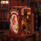 BOOK NOOK KIT - DIY - Salle Commune Flâme - 226pc + Eclairage LED - Image 5