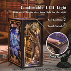BOOK NOOK KIT - DIY - Salle Commune Nebula - 350pc + Eclairage LED - Image 3