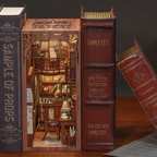 BOOK NOOK KIT - DIY - Le Rythme Secret - 355pc + Eclairage LED - Image 1
