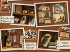 BOOK NOOK KIT - DIY - Le Rythme Secret - 355pc + Eclairage LED - Image 6