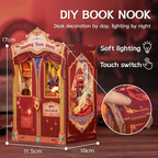 BOOK NOOK KIT - DIY - Magasin de Jouets - 107pc + Eclairage LED - Image 3