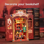 BOOK NOOK KIT - DIY - Magasin de Jouets - 107pc + Eclairage LED - Image 6