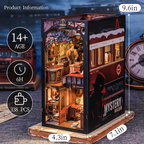 BOOK NOOK KIT - DIY - Le Train Mystère - 338pc + Eclairage LED - Image 5