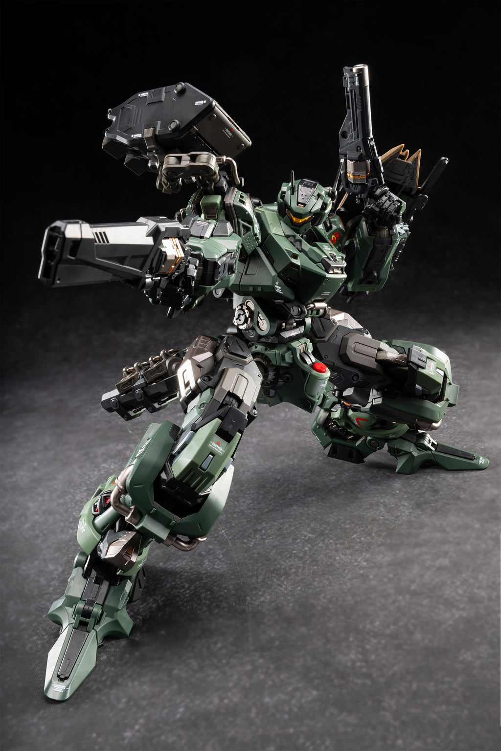 MOTOR NUCLEAR - MNP-CR02A Type-65 JiHu Mark II Assault Type posing face 1
