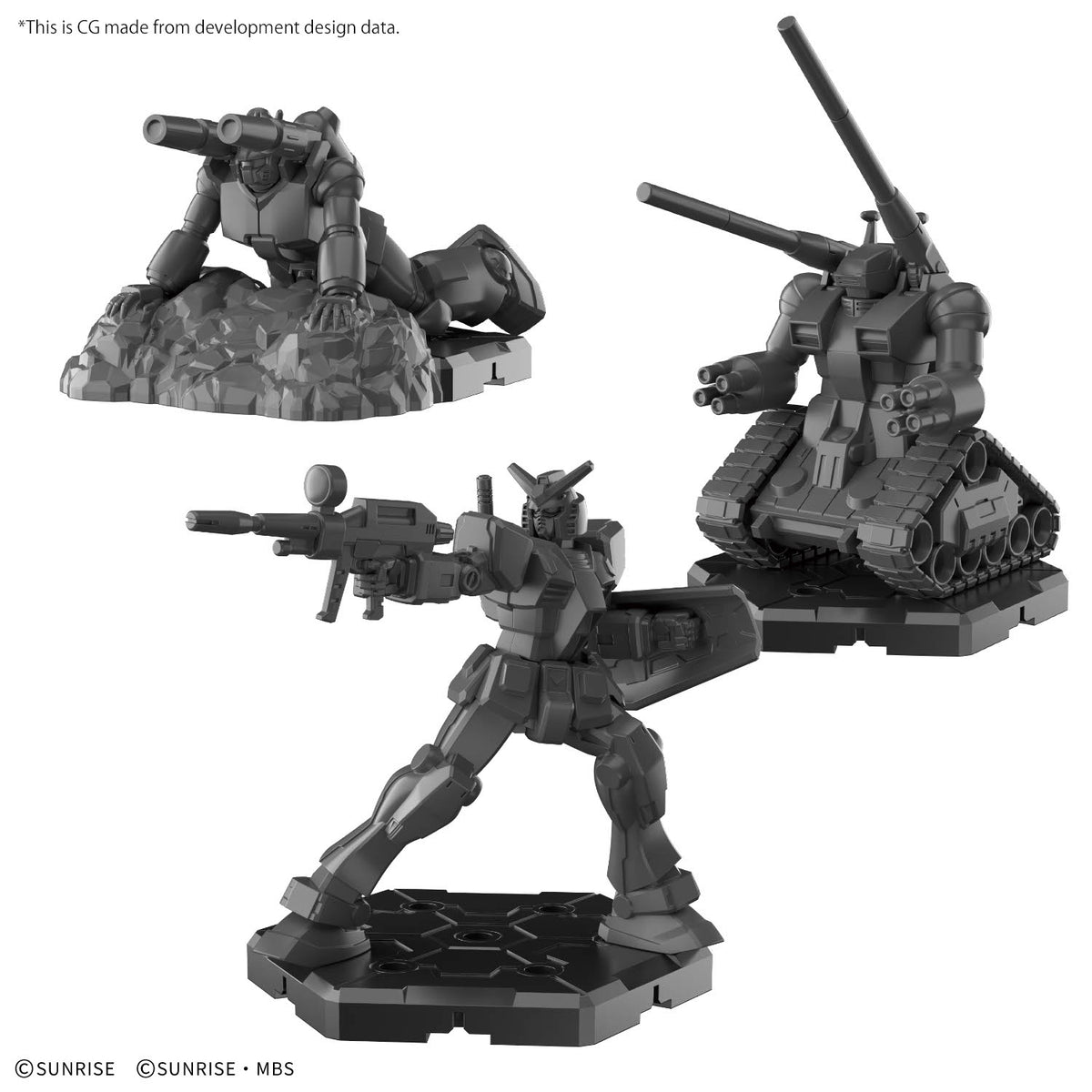 Gundam Assemble - Paint Pack 01 [PA01] all figures