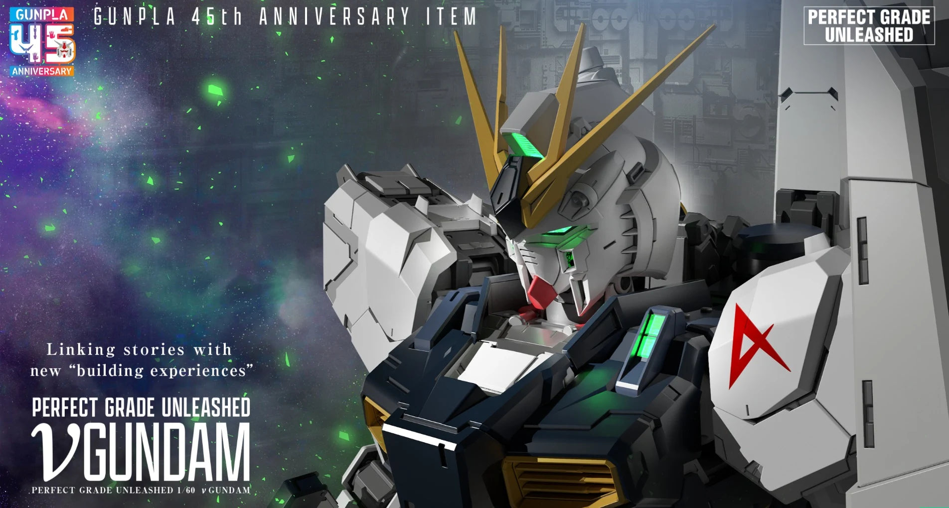 PG UNLEASHED 1/60 RX-93 nu Gundam