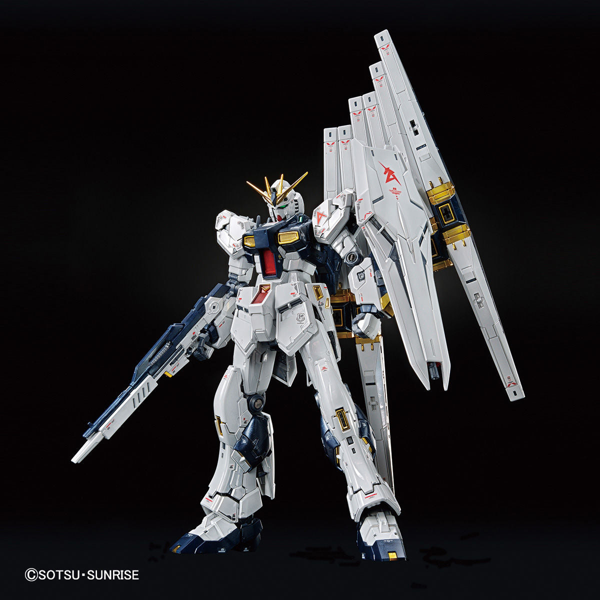RG 1/144 - Gundam Base Limited - RX-93 NU Gundam (Titanium Finish)-2