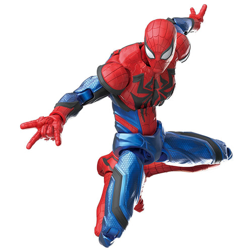 Spider-Man Blokees Champion Class en pose dynamique inspirée de Marvel Rivals